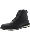 CREVO RHET MENS LEATHER LACE UP CASUAL BOOTS
