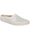Bella Vita Refresh Womens Leather Slip-on Mules In White