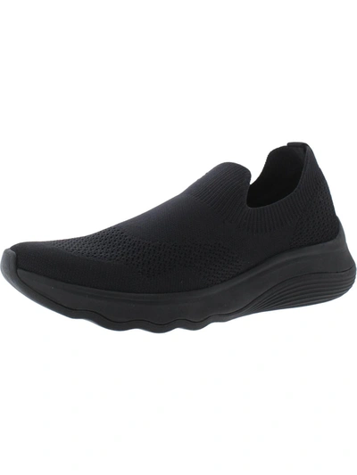 Cloudsteppers By Clarks Circuit Path Womens Slip On Fitness Running Shoes In Black