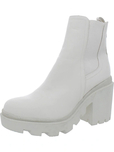 Nine West Womens Short Casul Mid-calf Boots In White
