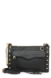Rebecca Minkoff M.a.b. Stud Crossbody Bag In Black