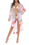 RANEE'S FLORAL COVER-UP DUSTER