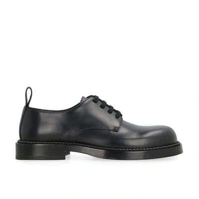 BOTTEGA VENETA BOTTEGA VENETA STRUT LACE UP SHOES