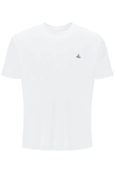 VIVIENNE WESTWOOD VIVIENNE WESTWOOD CLASSIC T SHIRT WITH ORB LOGO