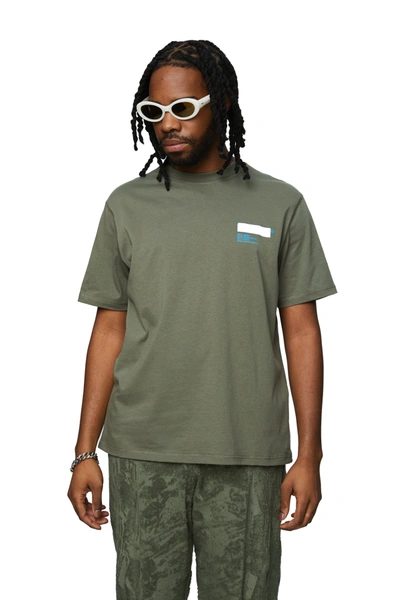 Affxwrks Standardised Cotton T-shirt In Soft Green