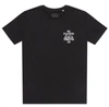 Idea Books Mouth Full Of Golds T­-shirt (black) In Black/white/silver Screenprint