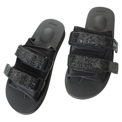 Blumarine Suicoke X  Moto Sandal In Black