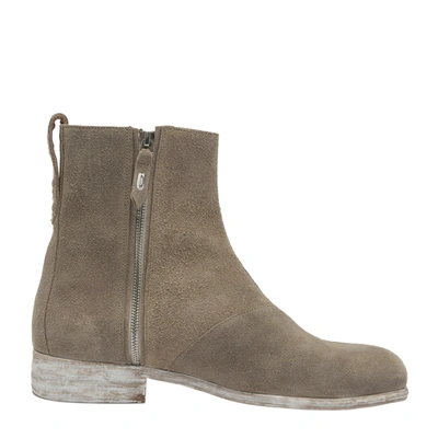 Our Legacy Michaelis Suede Boot In Champagne