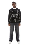 Nahmias X Kodak Black Wool Crew-neck Sweater In Black