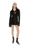 Ottolinger Black Extended Cardigan In Black