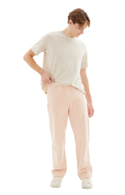 Auralee Super Milled Sweatpants In Pink