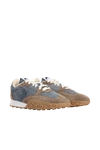 Marine Serre Womens Grey Moonwalk Moon-embellished Suede Low-top Trainers In Grey