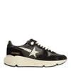 GOLDEN GOOSE RUNNING NAPPA LEATHER SNEAKERS