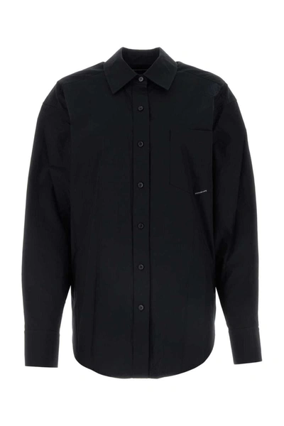 Alexander Wang T T By Alexander Wang Shirts In Black