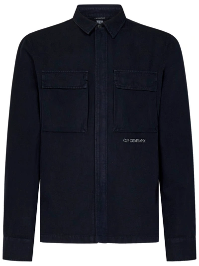 C.p. Company Camicia  In Blu