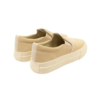 Junya Watanabe X Stepney Workers Beige Slip Ons In Multi