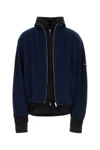 Balenciaga Unity Sports Icon Layered Hoodie In Blue