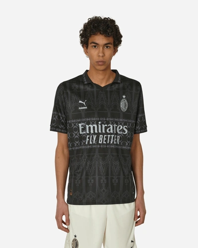Puma Ac Milan X Pleasures Jersey T-shirt Replica In Black