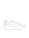 Alexander Mcqueen Leather Sprint Runner Sneakers In White