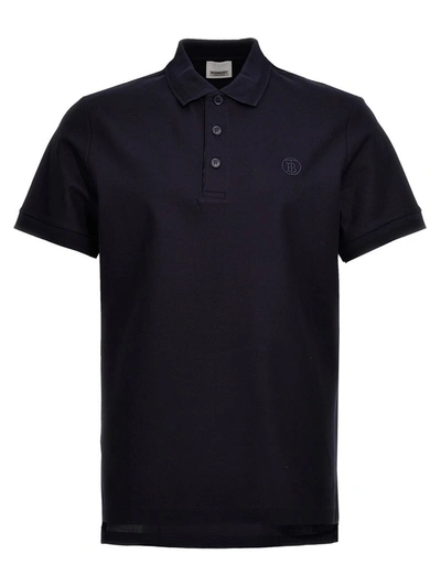 Burberry 'eddie' Polo Shirt In Blue