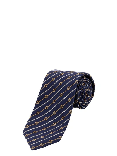 Gucci Tie In Blue