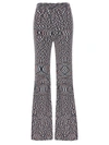 Missoni High-waist Flared Trousers In Multicolor