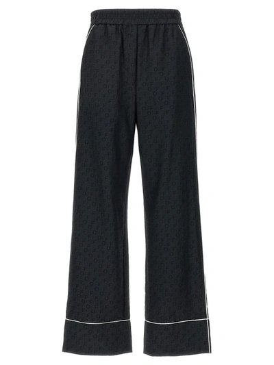 OFF-WHITE OFF-WHITE 'OFF JACQUARD PAJAMA' PANTS