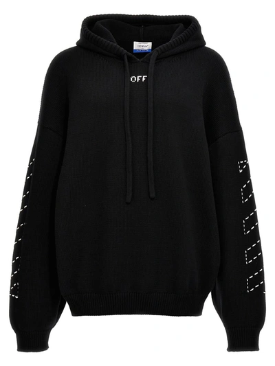 OFF-WHITE OFF-WHITE 'STITCH ARR DIAGS' HOODED SWEATER