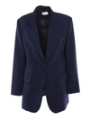 P.a.r.o.s.h Blue Blazer In Blue