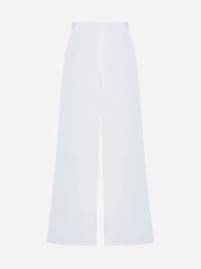 Max Mara Trousers In White