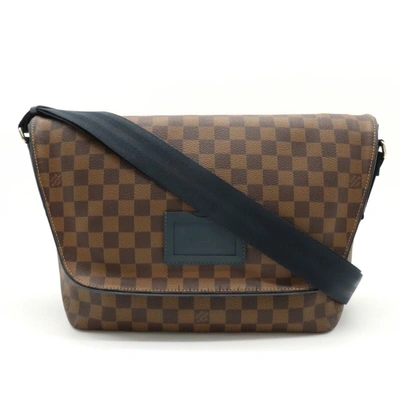 Pre-owned Louis Vuitton Sprinter Brown Canvas Shopper Bag ()