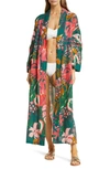 VITAMIN A PALMILLA LINEN COVER-UP dressing gown