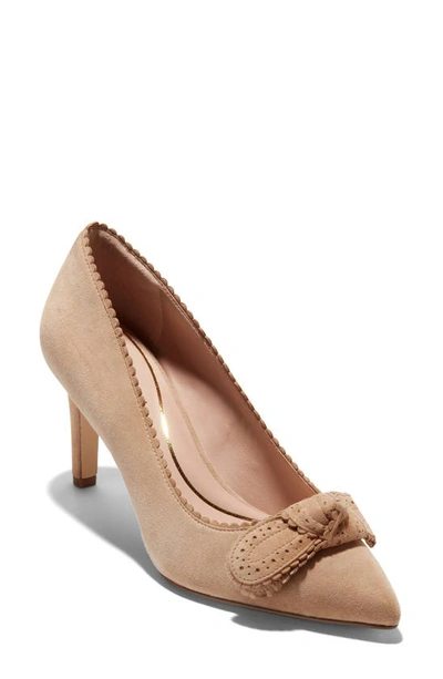 COLE HAAN BELLPORT BOW POINTED TOE PUMP