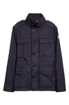 Moncler Men's Lez Field Jacket In Navy