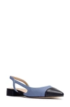 JON JOSEF RIO SLINGBACK POINTY CAP TOE FLAT