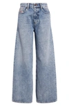 Diesel 1996 D-sire Wide-leg Jeans In Denim