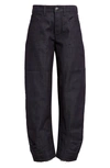 Jil Sander Denim Jeans With Back Pocket And Belt Loops In 010 Magnet