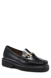 G.h.bass Lincoln Weejun Lug Loafer In Black