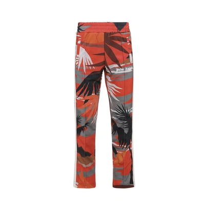 Palm Angels Hawaii Track Pants In Red