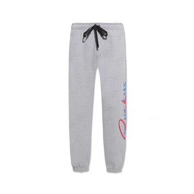 Versace Jeans Couture Logo Track Pants In Gray