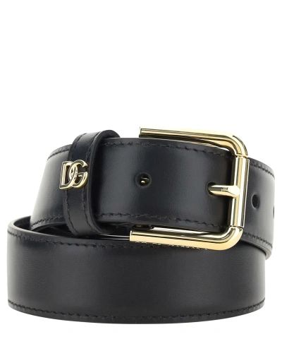 Dolce & Gabbana Belt In Black