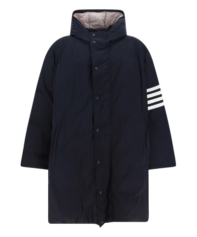 Thom Browne Down Jackets In Navy