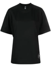 Adidas By Stella Mccartney Truecasuals Logo-print T-shirt In Black