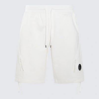 C.p. Company Cp Company Pantaloncini Gauze White