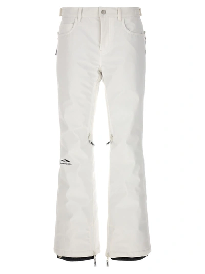 Balenciaga 5-pocket Ski 3b Sports Icon Trousers White