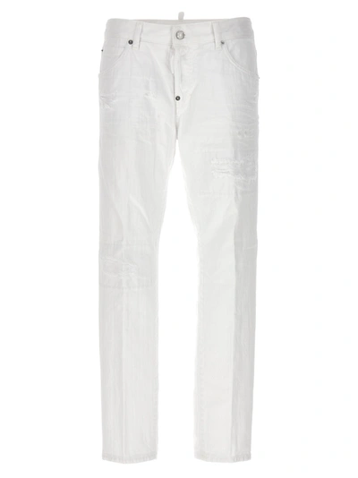 Dsquared2 Cool Girl Jeans White In Bianco