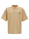Maison Kitsuné Fox Head Patch Polo Shirt