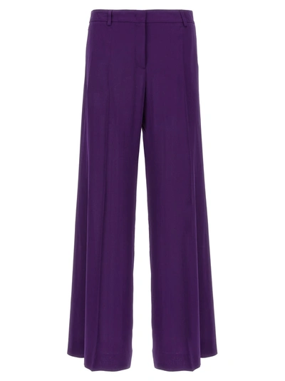 Alberto Biani Hippy Trousers Purple