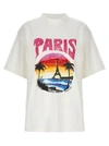 BALENCIAGA PARIS TROPICAL T-SHIRT WHITE