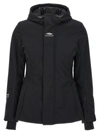 Balenciaga Women 3b Sports Icon Ski Hourglass Parka In Black